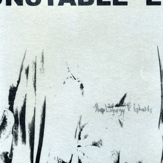 the album cover for Unstable Ensemble - The Liturgy Of Ghosts
