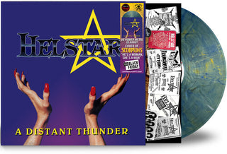 Helstar- Distant Thunder - Electric-Ocean (Colored Vinyl, Blue)