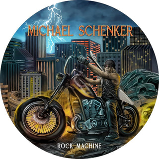 the album cover for Michael Schenker - Rock Machine [Limited Edition] (Pict)
