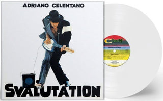 the album cover for Adriano Celentano - Svalutation [Colored Vinyl] [180 Gram] (Wht) (Numb) (Ecov) (Ita)