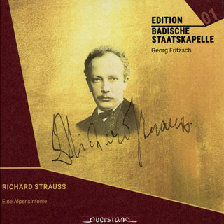the album cover for Strauss / Badische Staatskapelle - Eine Alpensinfonie