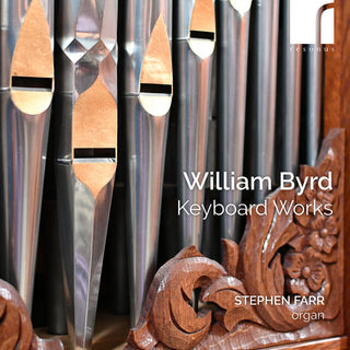 the album cover for Byrd / Farr - Keyboard Works