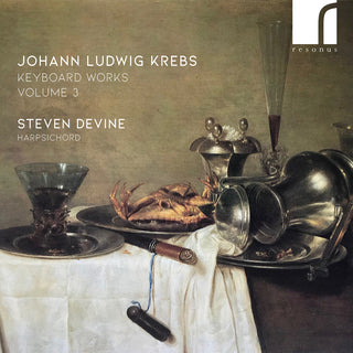 the album cover for Krebs / Devine - Keyboard Works Vol. 3