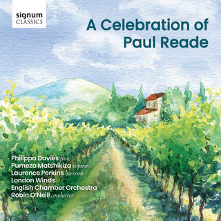the album cover for Reade / Davies / English Chamber Orchestra - Celebration Of Paul Reade
