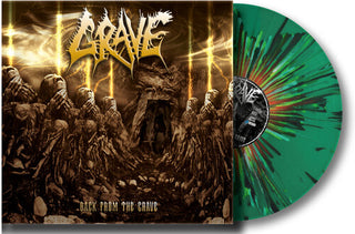 Grave- Back From The Grave - Splatter Green Vinyl (Indie Exclusive Vinyl)