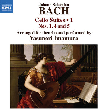 Yasunori Imamura- J.S. Bach: Cello Suites, Vol. 1 (arr. for theorbo) (PREORDER)