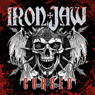 Iron Jaw- Cursed - Blood Red (Vinyl)