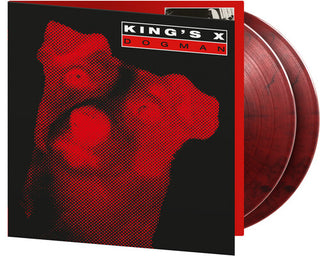 King's X- Dogman - Limited Gatefold 180-Gram Black & Red Marble Colored Vinyl (PREORDER)