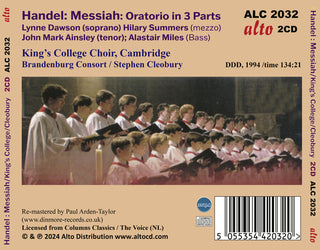 Lynne Dawson- George Frideric Handel: Messiah