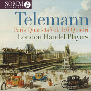 The London Handel Players- Telemann: Paris Quartets, Vol. 1 - 6 Quadri (1730) (CD)