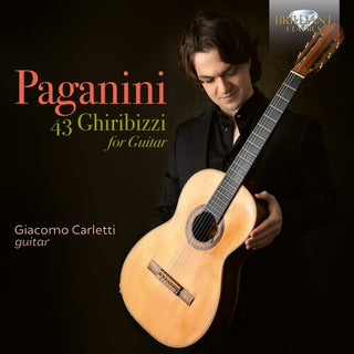 Giacomo Carletti- Paganini: 43 Ghiribizzi for Guitar (PREORDER)