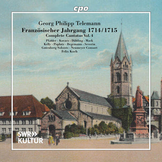 Gutenberg Soloists- Telemann: Complete Cantatas, Vol. 4 (PREORDER)