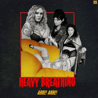 the album cover for Arre Arre - Heavy Breathing (Ep)