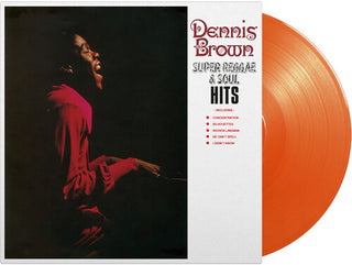 Dennis Brown- Super Reggae & Soul Hits - Limited 180-Gram Orange Colored Vinyl