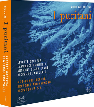 the album cover for Bellini / Oropesa / Brownlee / Evans / Zanellato - Bellini: I Puritani (Uk)