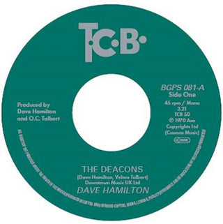 Dave Hamilton- Deacons / Pisces Pace (PREORDER)