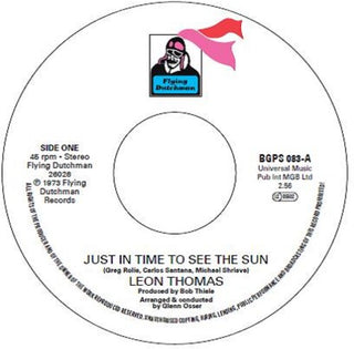 Leon Thomas- Just In Time To See The Sun / China Doll (PREORDER)