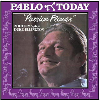 the album cover for Zoot Sims - Passion Flower (Zoot Sims Plays Duke Ellington)