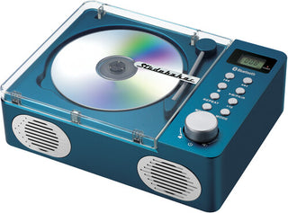 Studebaker- Studebaker SB3720BL Retro CD Player with Bluetooth (Blue)