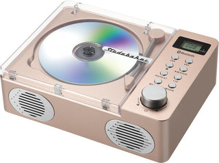 Studebaker SB3720RG Retro CD Player with Bluetooth (Rose Gold)