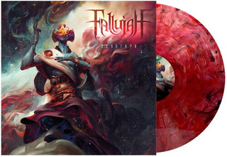 Fallujah- Xenotaph - Red Black Swirl