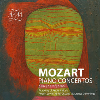 the album cover for Mozart / Levin / Academy Of Ancient Music - Piano Concertos Nos. 7 & 10