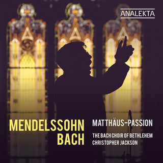 the album cover for Bach / Mendelssohn / Jackson - Matthaus-Passion