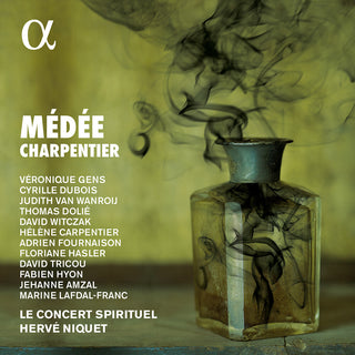 the album cover for Charpentier / Tricou / Hasler - Medee