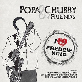 Popa Chubby- I Love Freddie King (CD)