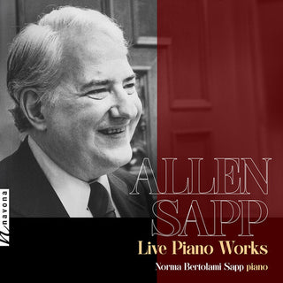 Norma Bertolami Sapp- Sapp: Live Piano Works