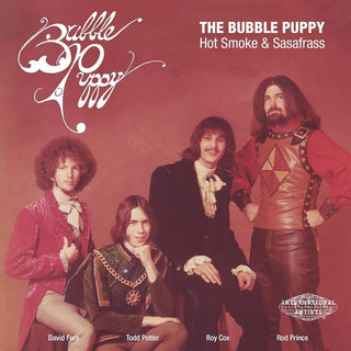 the album cover for Bubble Puppy - Hot Smoke & Sasafrass / Lonely
