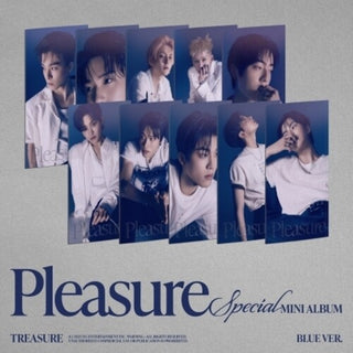 Treasure- Pleasure - Blue Version - incl. Mini Poster, Postcard + 3 Selfie Photocards