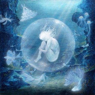 the album cover for chloe moriondo - oyster [Bone LP]