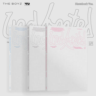 The Boyz- Unexpected - Random Cover - incl. 80pg Photobook, Envelope, Poster, Track Sticker, Postcard, Q&A Card + Selfie Photocard