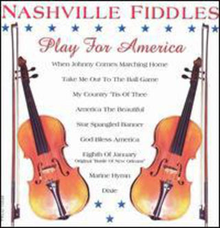 the album cover for Nashville Fiddles - Play for America