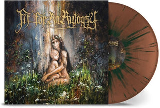Fit for an Autopsy- Oh What the Future Holds - Brown Dark Green Splatter