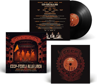 the album cover for Cccp-Fedeli Alla Linea - Gran Gala Punkettone - LP+DVD
