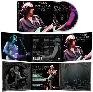 the album cover for Todd Rundgren - The Arena Tour Live [CD + DVD]
