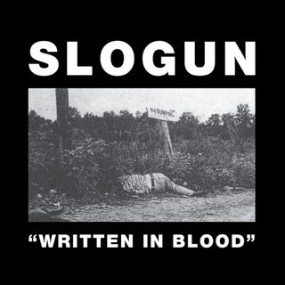 the album cover for Slogun - Written In Blood