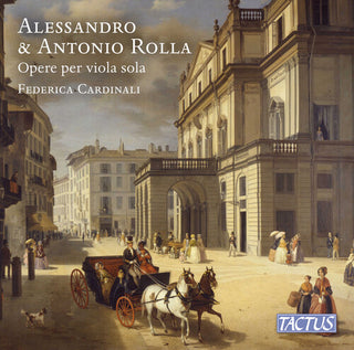 Federica Cardinali- Alessandro & Antonio Rolla: Opere per viola sola