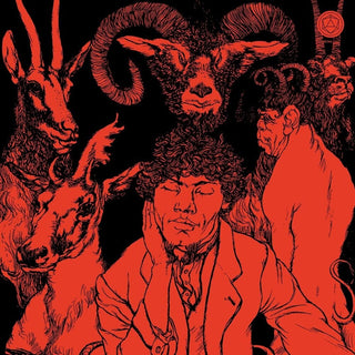 the album cover for Ulver - Liminal Animals [Colored Vinyl] (Red) (Uk)
