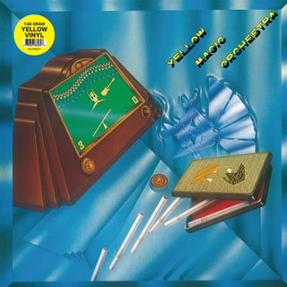 the album cover for Yellow Magic Orchestra - Yellow Magic Orchestra - Highlighter Canary Yellow Colored Vinyl
