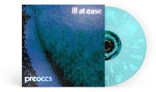 Preoccupations- Ill At Ease (Blue & Pink Splatter)