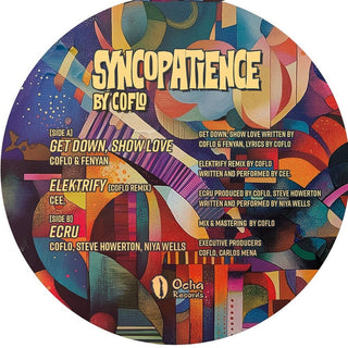 the album cover for Coflo - Syncopatience