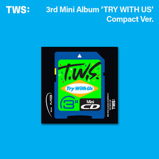 the album cover for TWS - Tws 3rd Mini Album 'try With Us' (Compact Ver.)