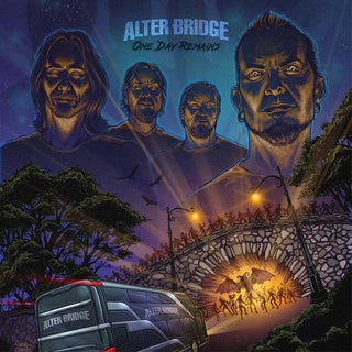 the album cover for Alter Bridge - One Day Remains [Colored Vinyl] [Limited Edition] (Red) (Uk)