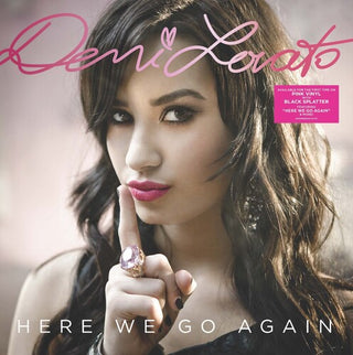 Demi Lovato- Here We Go Again (Pink w/ Black Splatter Vinyl)