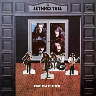 the album cover for Jethro Tull - Benefit (Bonus Track) (Gate) [180 Gram]