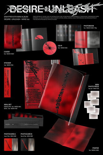 ENHYPEN- Desire : Unleash [mine Ver.] – Darkside Records