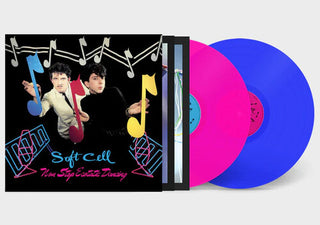 Soft Cell- Non-Stop Ecstatic Dancing - Pink & Blue Colored Vinyl